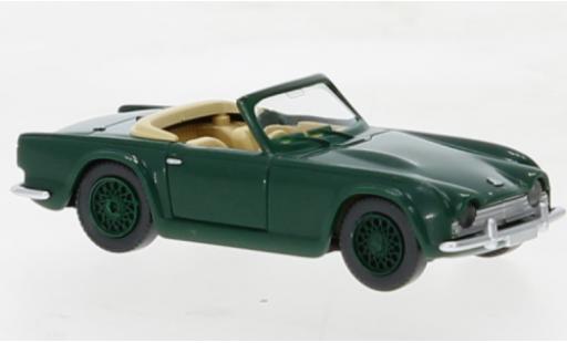 Triumph TR4 1/87 Wiking vert foncé 1961 modellino in miniatura