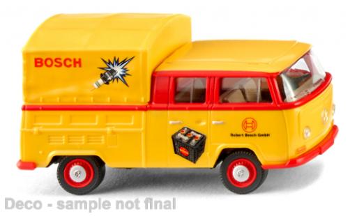 Volkswagen T2 1/87 Wiking cabine double Bosch modellino in miniatura