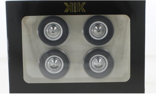 Fiat 500 1/12 KK Scale Zubehör Reifen- und Felgenset: 1:12 modellino in miniatura